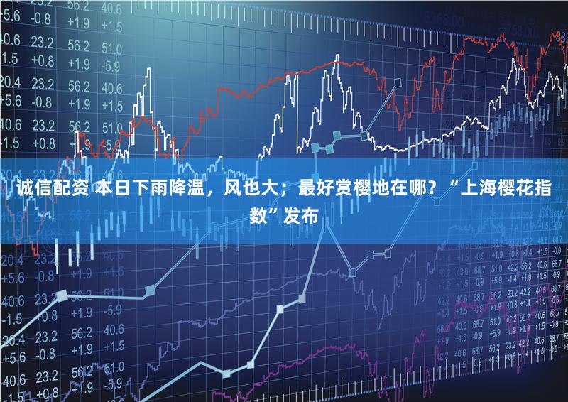 诚信配资 本日下雨降温，风也大；最好赏樱地在哪？“上海樱花指数”发布