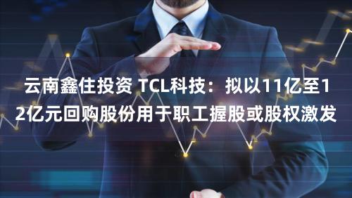 云南鑫住投资 TCL科技：拟以11亿至12亿元回购股份用于职工握股或股权激发